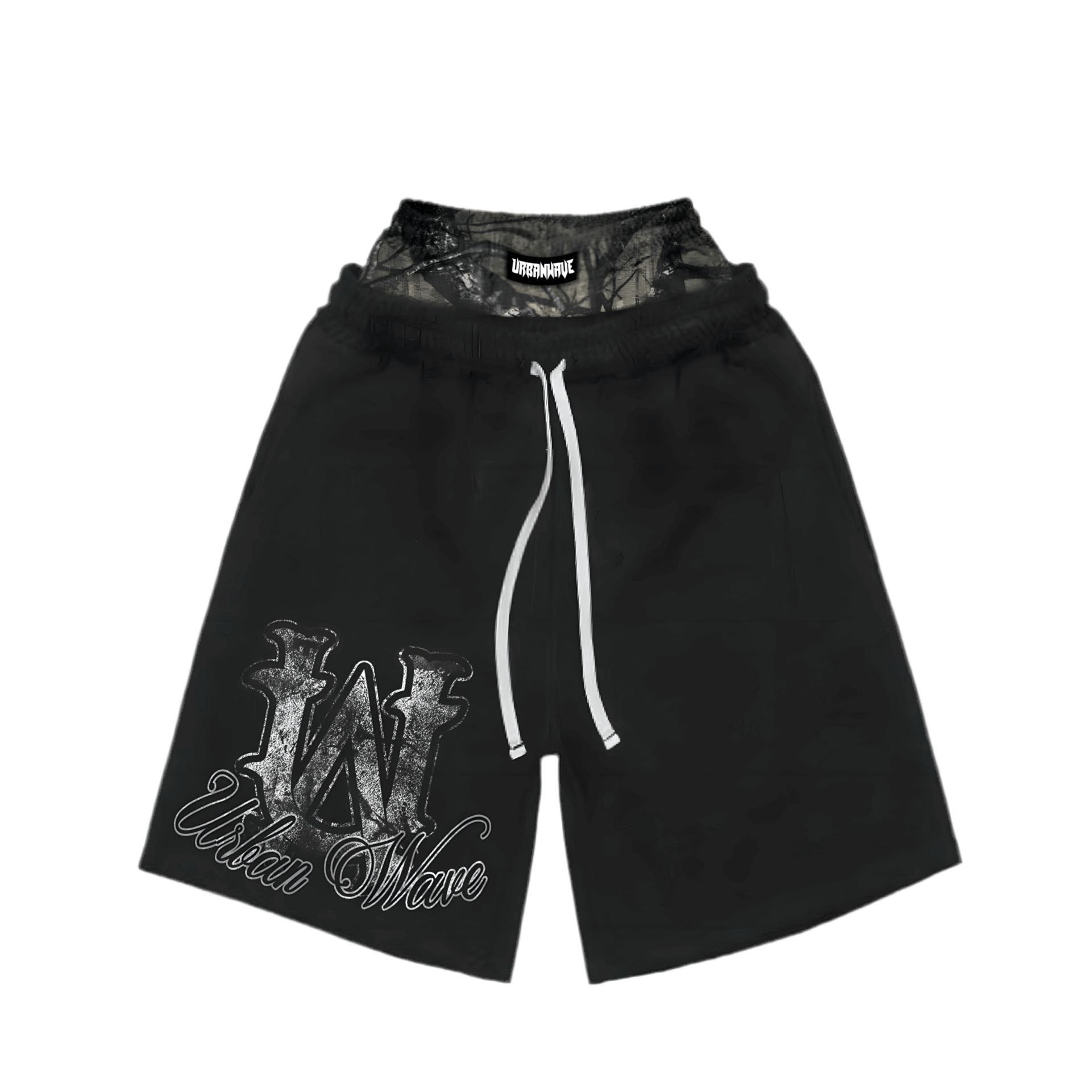 Double waist shorts